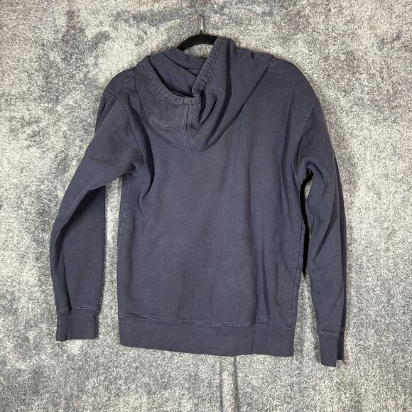 Thryfty Bag Boy Sweatshirt Mens Small Navy Blue Hoodie Pullover Pockets Logo - Picture 2 of 8